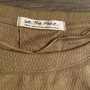 Free People long shirt